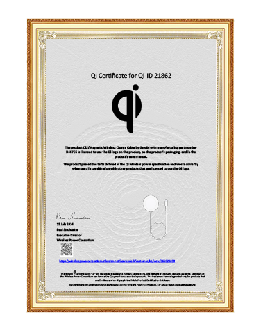 Qi Certificate_21862_Gmobi