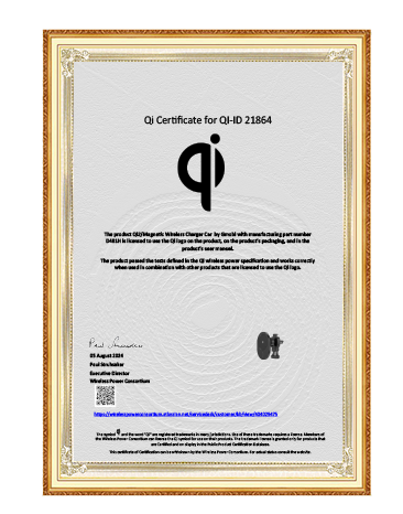 Qi Certificate_21864_Gmobi